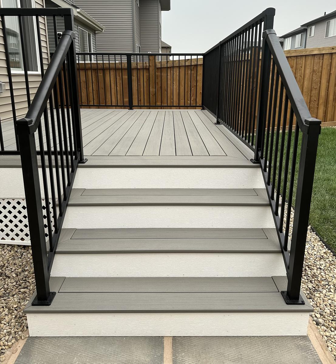 Deck Railing Options in Edmonton — Wood, Aluminum, Cable, and Glass
